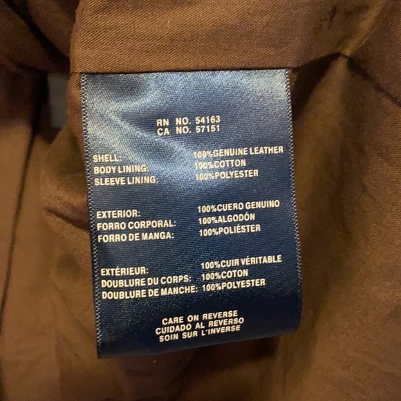 Tommy Hilfiger Leather Band Jacket - Picture 7 of 9